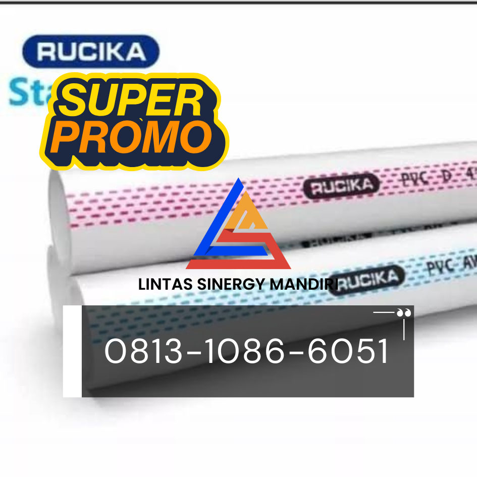 Distributor Pipa PVC Murah di Gresik | 0813-1086-6051